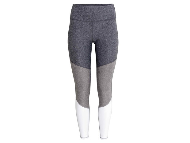 Szare legginsy H&M, cena, ok. 79,90 zł