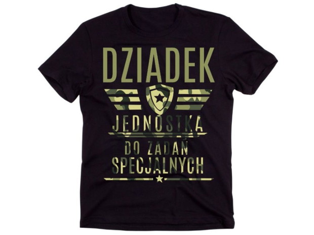 Prezent na Dzień Babci i Dziadka: personalizowana koszulka, Timeforf.pl cena 39,99