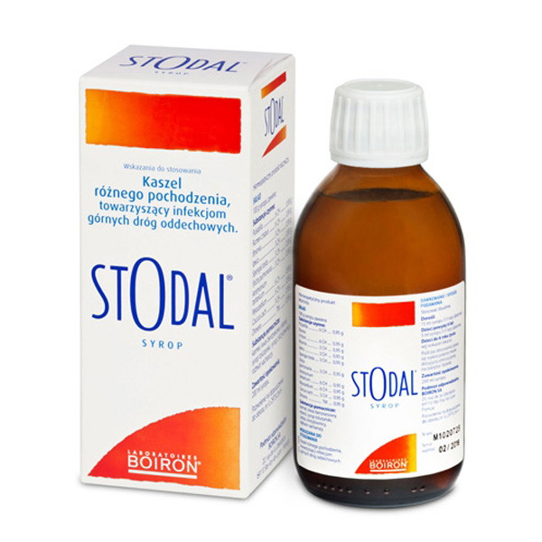 Syrop na kaszel Stodal, cena ok. 18 zł (opakowanie 200 ml)