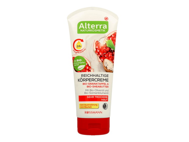 Krem do ciała z granatem Alterra, cena 12,99 zł za 200 ml
