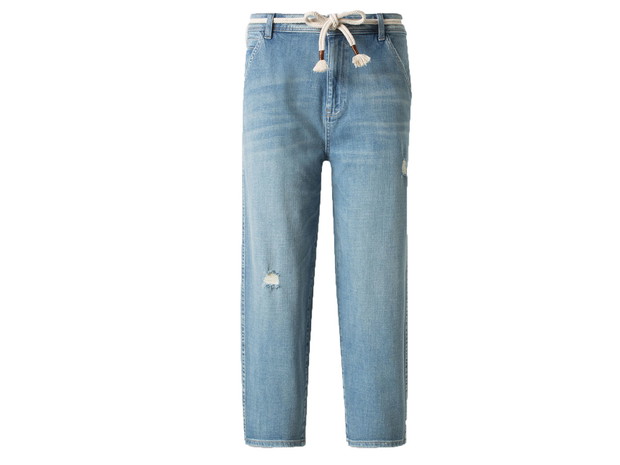 Niebieskie jeansy boyfriend, C&A, cena ok. 64,99 zł