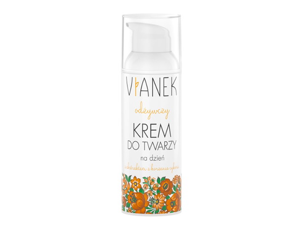 Odżywczy krem do twarzy na dzień z korzenia cykorii Vianek, cena 18,99 zł za 50 ml