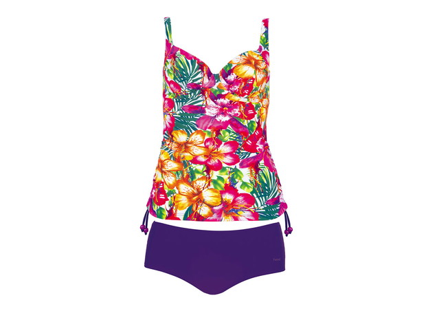 Tankini w egzotyczne kwiaty, Feba, cena ok. 149,00 zł
