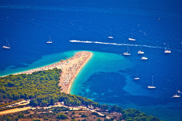 Zlatni Rat, Chorwacja