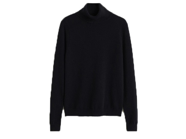 Czarny kaszmirowy sweter, Mango, cena ok. 399,90 zł