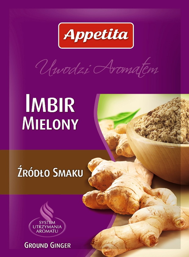 Imbir sproszkowany, Appetita, cena ok. 2 zł