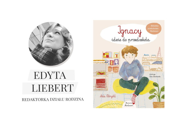 Książka „Ignacy idzie do przedszkola”, Ada Olbrycht, cena 39,90 zł