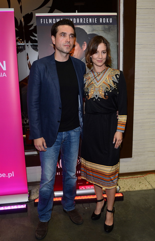 Marcin Dorociński i Maja Ostaszewska