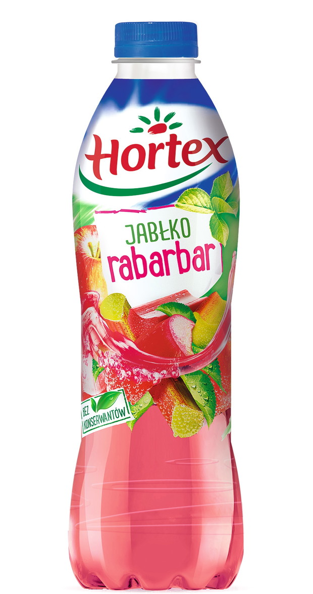 Napój jabłko-rabarbar, Hortex, cena ok. 4 zł