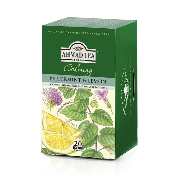 Peppermint & Lemon tea, Ahmad, cena ok. 8 zł