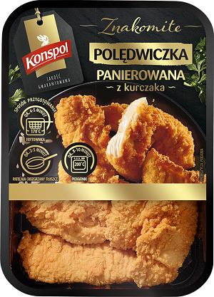 Polędwiczka panierowana z kurczaka, Konspol, cena ok. 10 zł