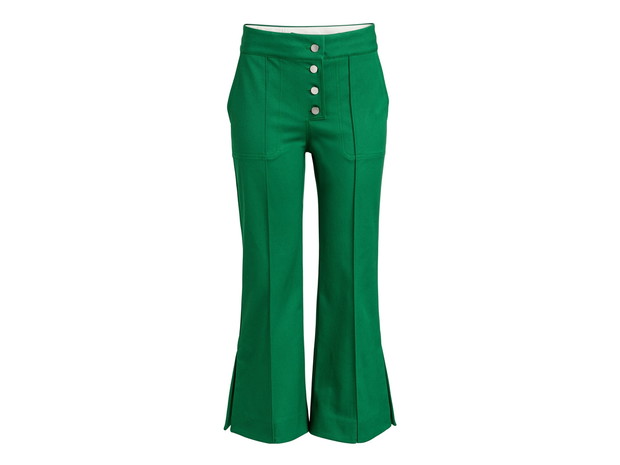 Przykrótkie spodnie dzwony H&M, cena ok. 299 zł