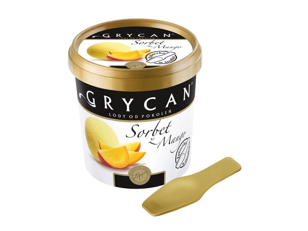 Sorbet z mango, Grycan