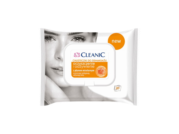 Chusteczki do demakijażu Cleanic, cena, ok. 9,29 zł