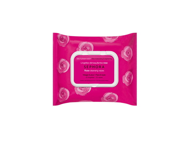 Chusteczki do demakijażu i do peelingu Sephora, cena, ok. 30 zł