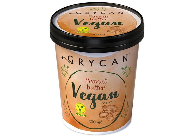 Lody wegańskie Grycan dostępne w Lidlu, cena 14.99 zł za 500 ml