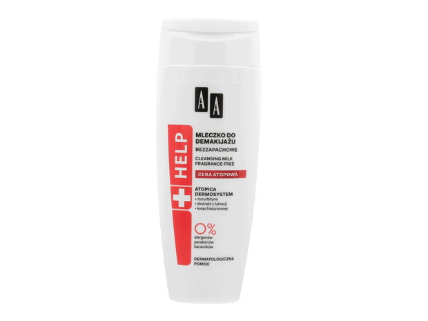 Mleczko do demakijażu Help AA, cena, ok. 13,99 zł