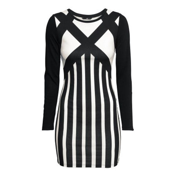 Sukienka w paski H&M, cena ok. 79 zł