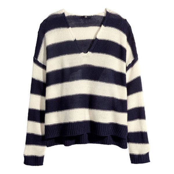 Sweter w paski H&M, cena ok. 79 zł