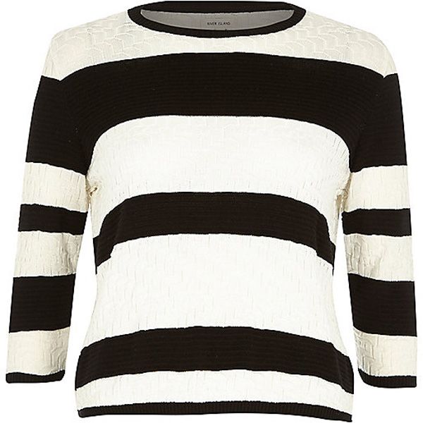 Sweter w paski River Island, cena ok. 85 zł