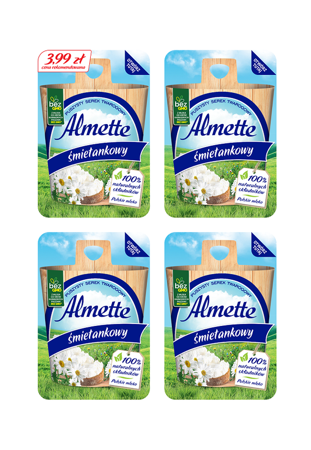 Almette mini, Hochland, cena ok. 4 zł