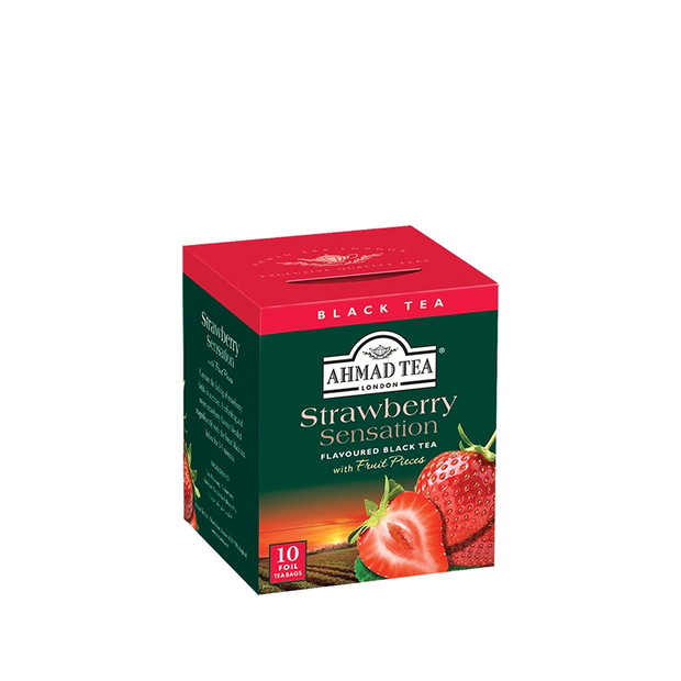 Strawberry Sensation, Ahmad Tea, cena ok 8 zł