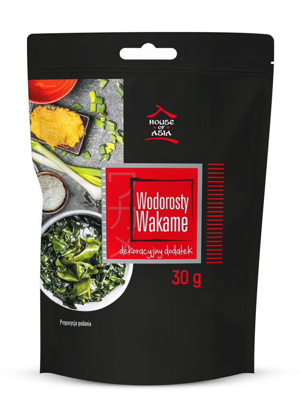 Wodorosty Wakame, House of Asia, cena ok. 10 zł