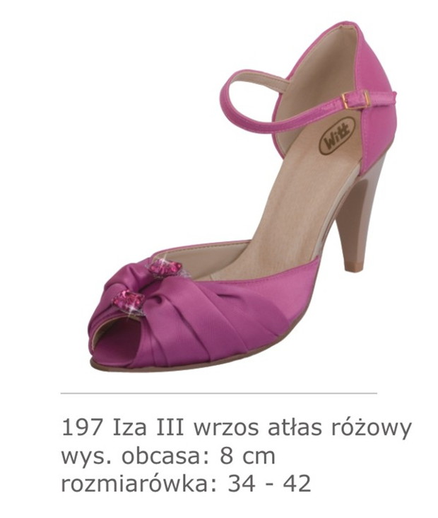 różowe półbuty bez palców