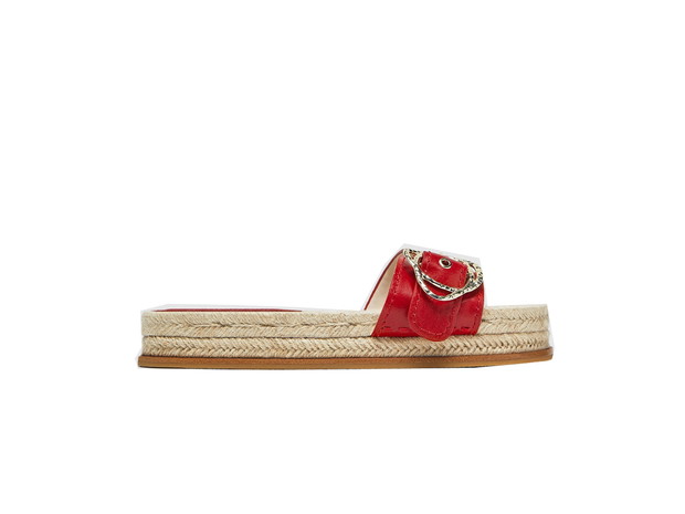 Klapki typu espadryle Zara, cena ok. 99 zł