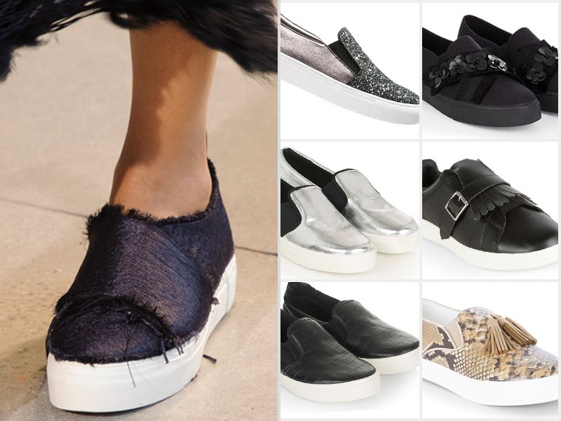 Trampki slip-on wiosna 2016