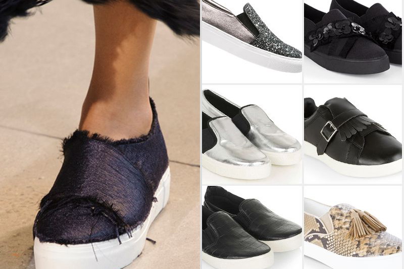 Trampki slip-on wiosna 2016