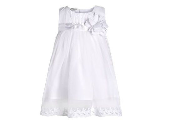 Biała sukienka Nitsilje, Zalando, cena: 129 zł