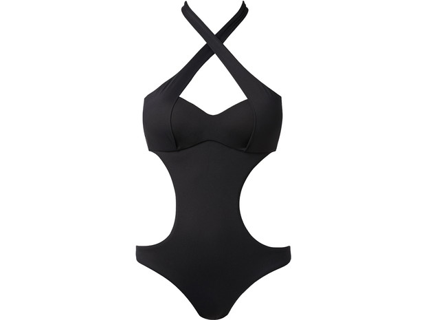 Jednoczęsciowy kostium z edektem bikini Grace Calzedonia, cena ok. 219 zł