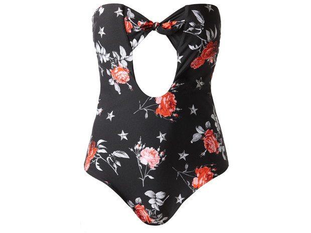 Strój kąpielowy jednoczęsciowy typu opaska Rose calzedonia, cena ok. 219 zł