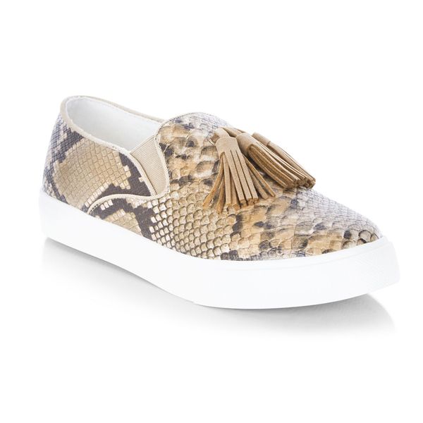 Trampki slip-on New Look, cena, ok. 86 zł