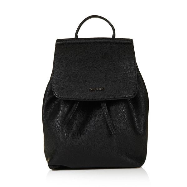 Czarny plecak Topshop, cena, ok. 260 zł
