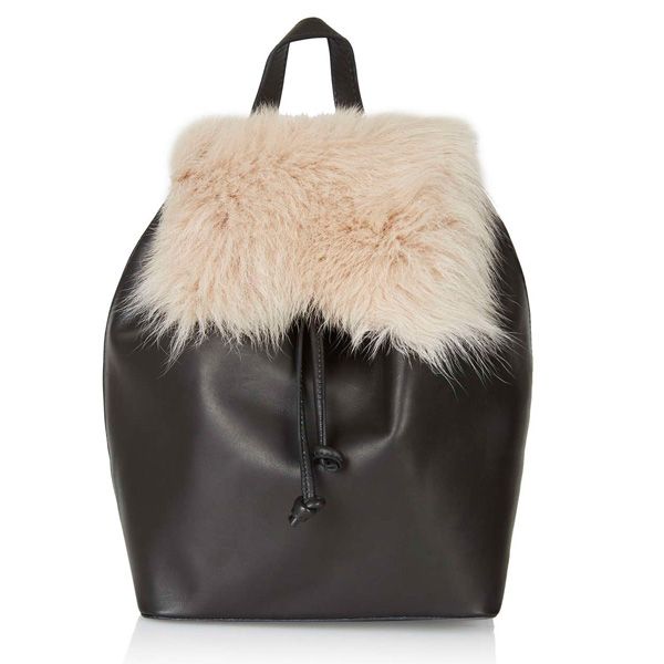 Czarny plecak Topshop, cena, ok. 400 zł