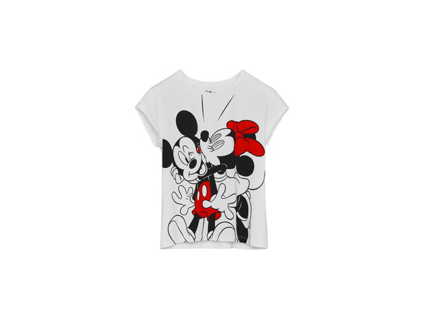 T-shirt z myszką Miki Cropp, cena ok. 59,99 zł