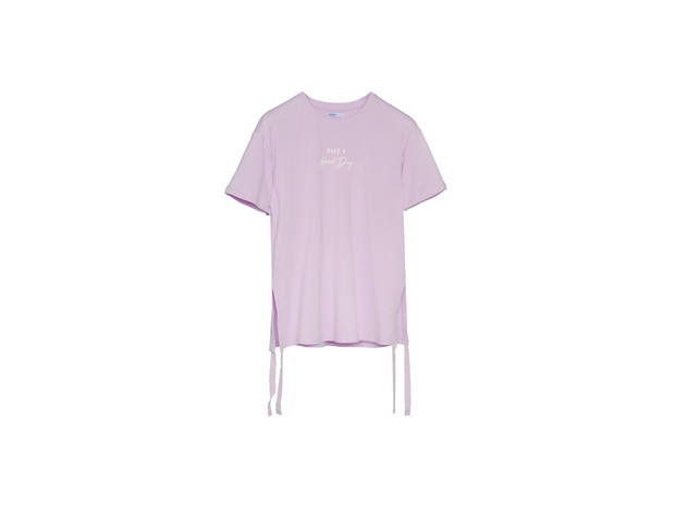 T-shirt z troczkami Cropp, cena ok. 29,99 zł
