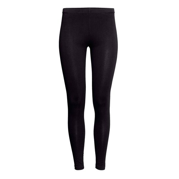 Czarne legginsy H&M, cena, ok. 39,90 zł