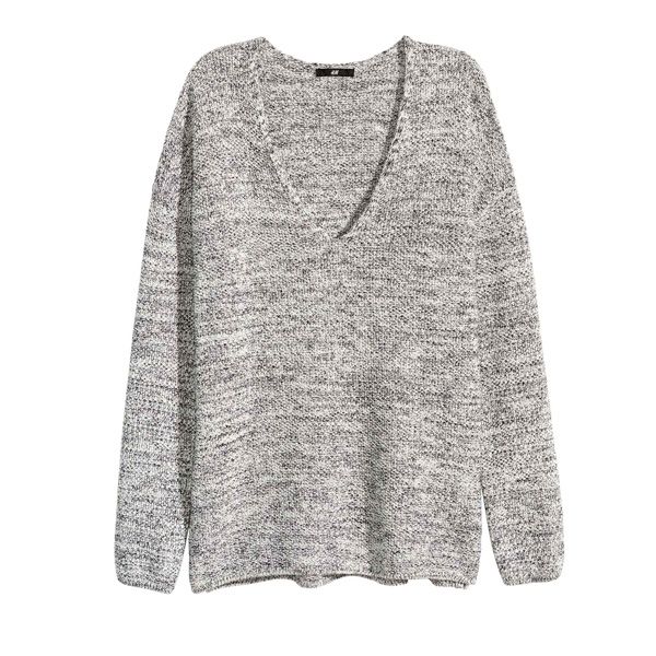 Szary sweter H&M, cena, ok. 79,90 zł