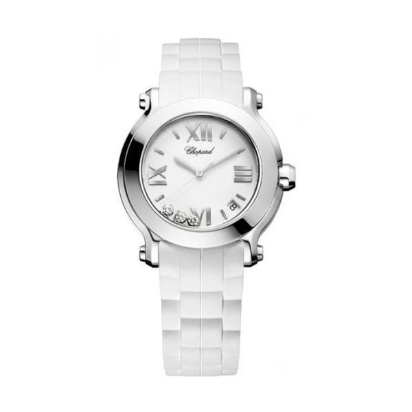 Zegarek z diamentami, Chopard, cena ok. 16000 zł