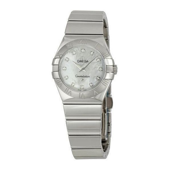 Zegarek z diamentami, Omega, cena ok. 10400 zł