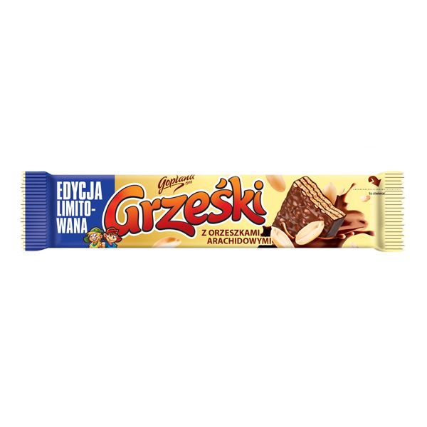 Grześki z orzechami arachidowymi