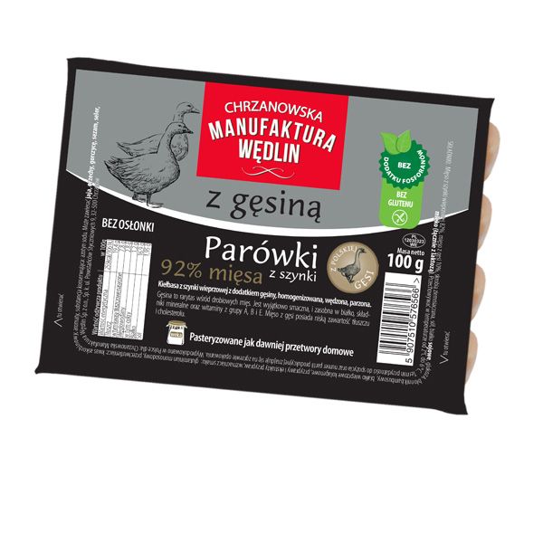 Parówki z gęsiną, Chrzanowska Manufaktura Wędlin