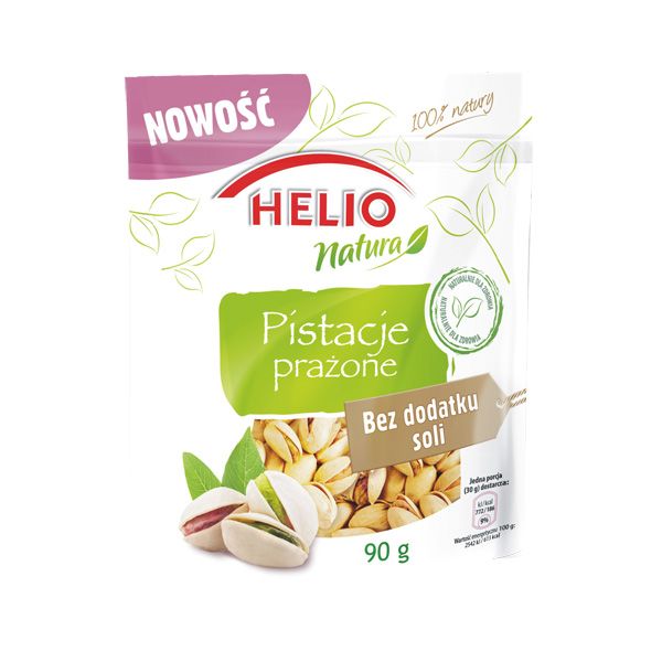 Pistacje bez soli, HELIO
