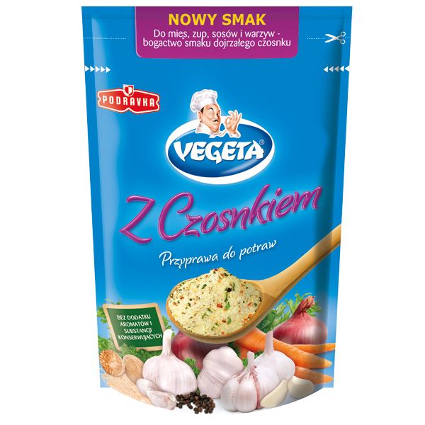 Vegeta z czosnkiem