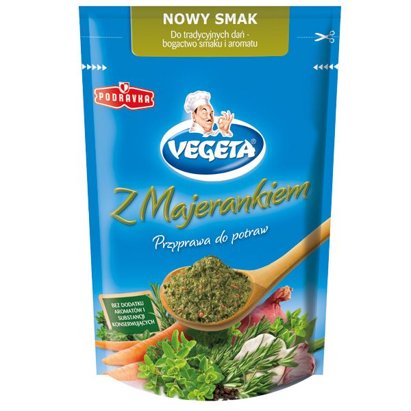 Vegeta z majerankiem
