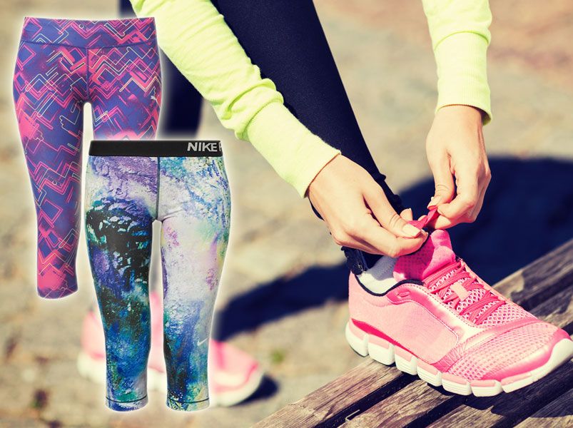 Legginsy do ćwiczeń - przegląd 31 modeli we wzory