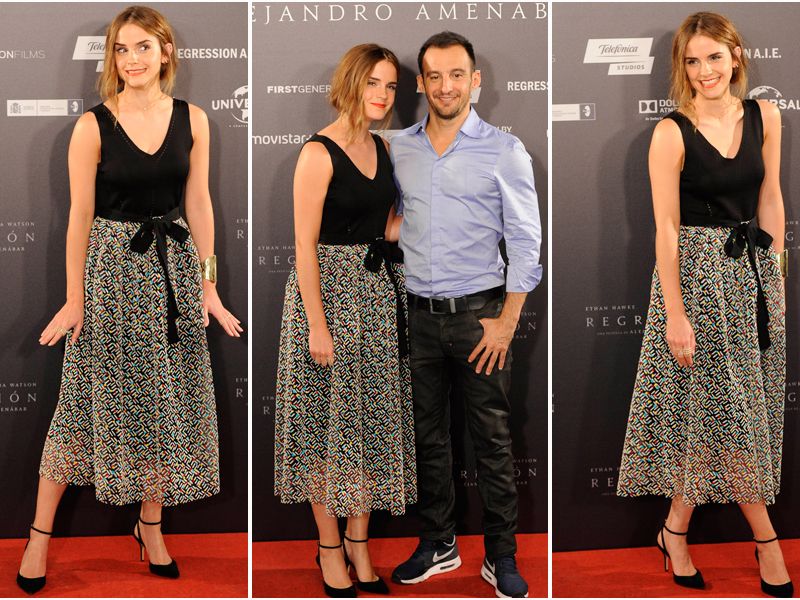 Emma Watson promuje film "Regression"